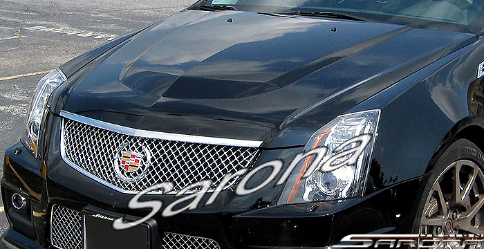 Custom Cadillac CTS  Coupe & Sedan Hood (2008 - 2012) - $1190.00 (Part #CD-011-HD)